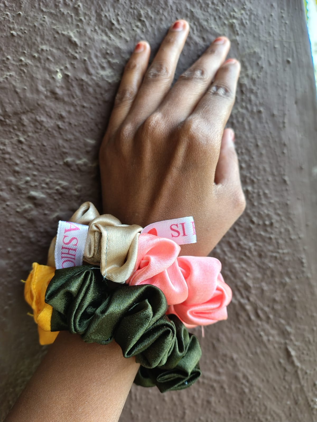 Majestique Satin Silk Layered Hair Bow Embellished Clip And Hair Scrunchies  For Women & Girls (Customized & Washable) Product