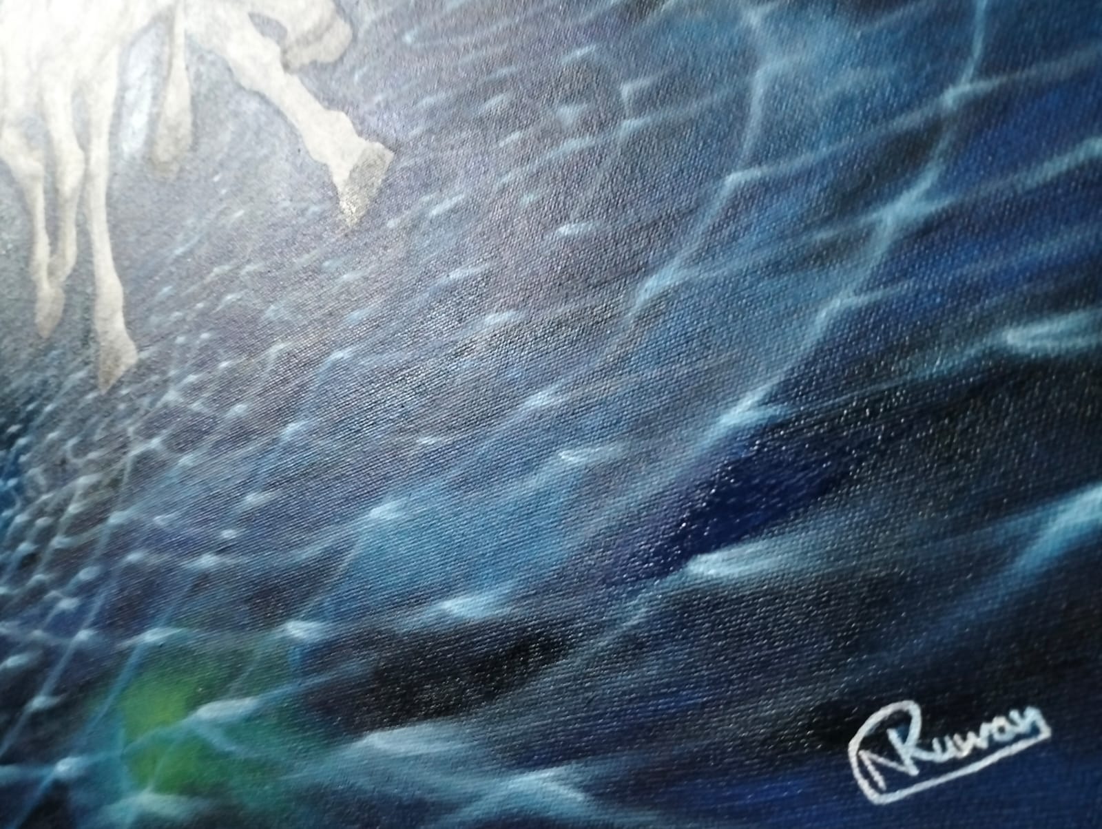 Timeless Beauty Oil Painting: "Satya"