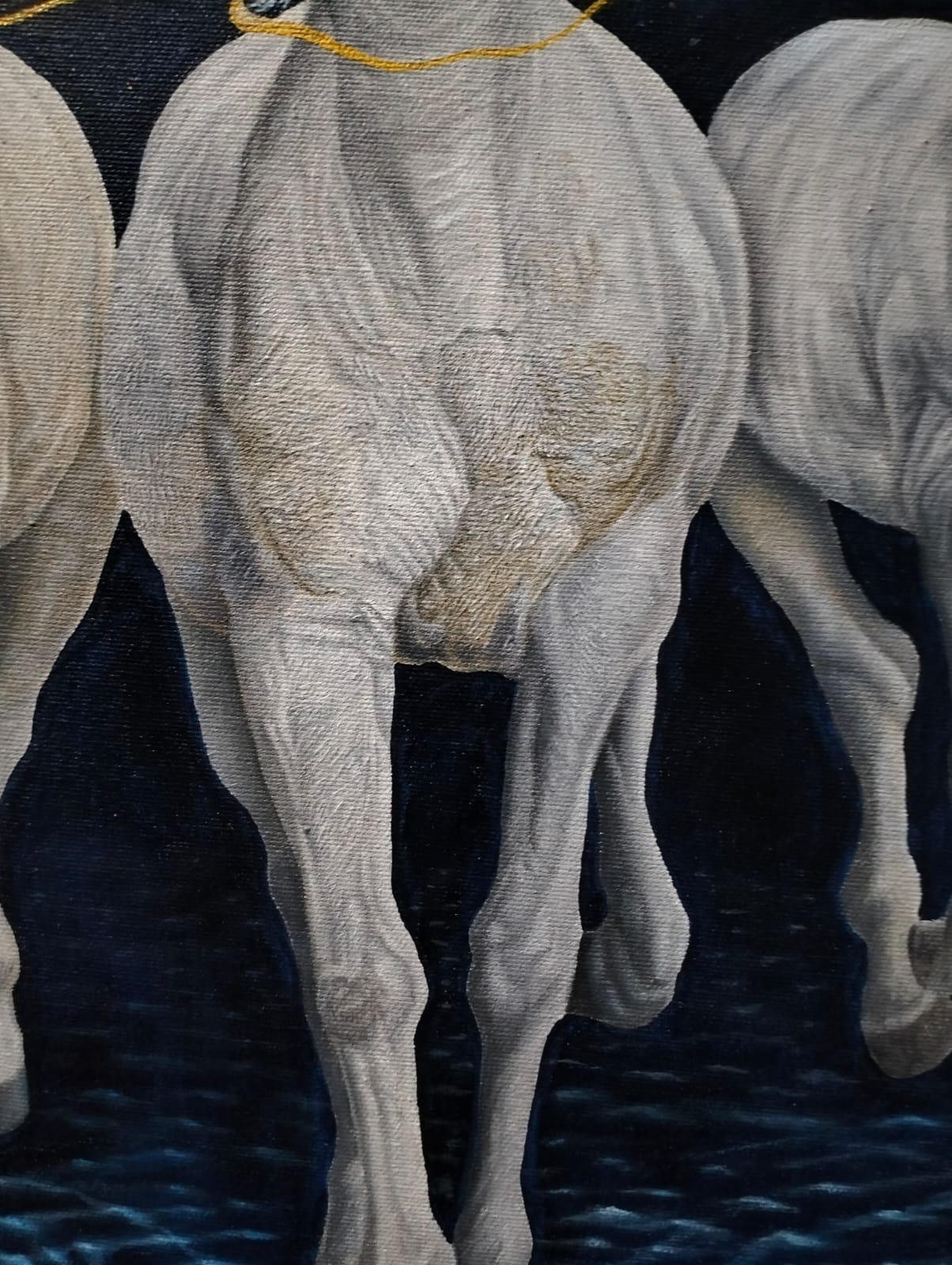 Timeless Beauty Oil Painting: "Satya"