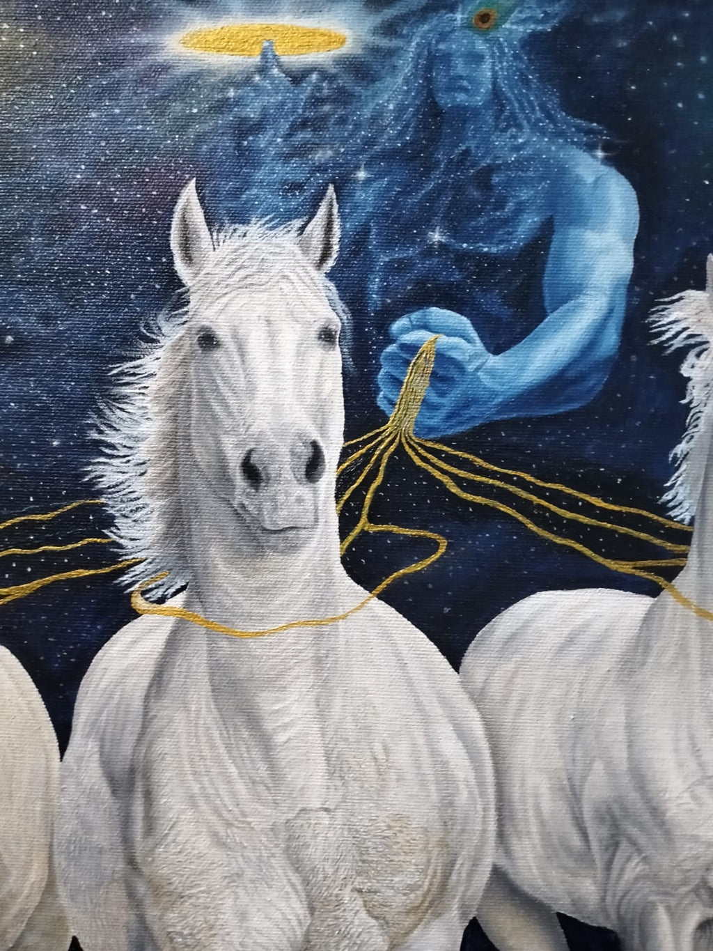 Timeless Beauty Oil Painting: "Satya"